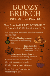 Boozy brunch and costume