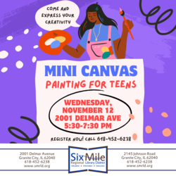 Mini Canvas Painting for Teens