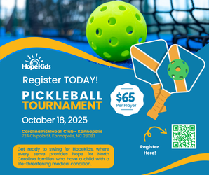 HopeKids NC Pickleball Tournament