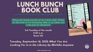 Lunch Bunch Book Club: What Your Are Looking For Is In The Library