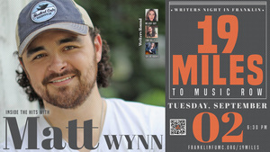 19 Miles to Music Row: Matt Wynn – Inside the Hits