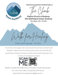 Postpartum Support International (PSI) The Climb - Duxbury Team