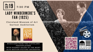 LADY WINDERMERE'S FAN (1925) with original score by Rodney Sauer