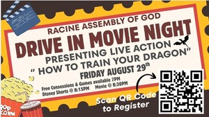 Drive-In Movie Night – How to Train Your Dragon - Hosted by Racine Assembly of God