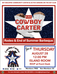 A.S.K. Cowboy Carter Rodeo & End of Summer Barbecue