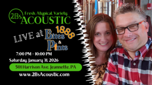 2Bs Acoustic hosted by 1888 Bites & Pints