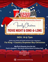 Free Family Christmas Movie Night & Sing-a-Long