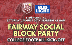 College Football Kick-Off Block Party