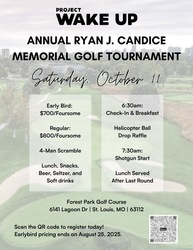 Project Wake Up - Ryan J. Candice Memorial Golf Tournament
