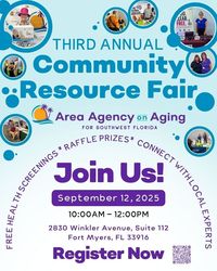 Area Agency on Aging Annual Community Resource Fair for Older Adults & Caregivers