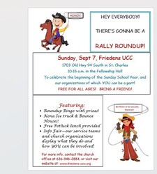 Friedens UCC-St. Charles Rally Roundup