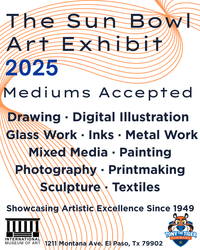 Call to Artists: Sun Bowl Art Exhibit 2025
