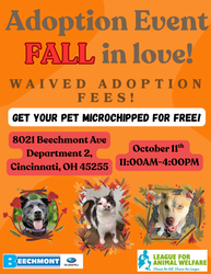 Adoption Event-League for Animal Welfare