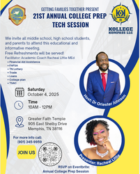 21st Annual College Prep and Technical session
