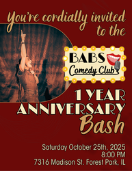 BABS Comedy Club 1 Year Anniversary Party!!