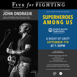 United Jewish Federation Presents: Five for Fighting - John Ondrasik
