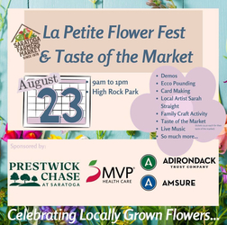 La Petite Flower Fest & Taste of the Market at Saratoga Farmers' Market