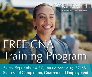 Now Enrolling: FREE Fall CNA Training Program