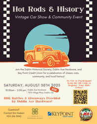 Hot Rods and History, Vintage Car Show and Community Event