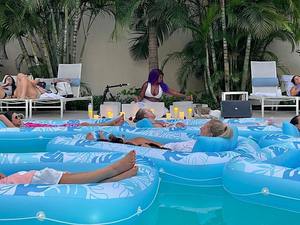 September Floating Sound Bath at Hotel Haya