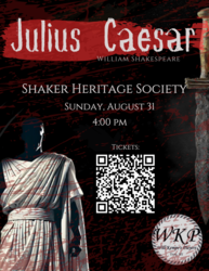 Will Kempe's Players present Shakeseare's Julius Caesar