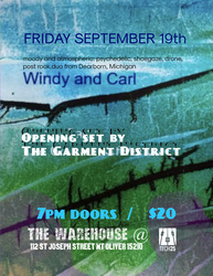 Windy & Carl and The Garment District