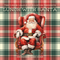 Lunch with Santa at The Junior League of Houston