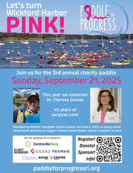 2025 Paddle for Progress - Kayak, SUP event for Breast Cancer