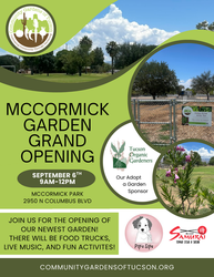 McCormick Garden Grand Opening