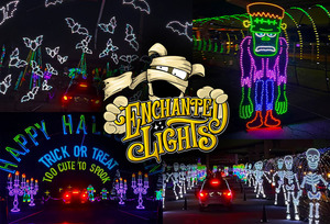 Enchanted Lights Halloween Park + Corn Maze