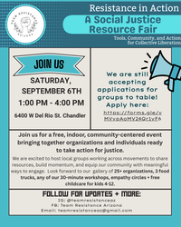 RESISTANCE IN ACTION: SOCIAL JUSTICE RESOURCE FAIR