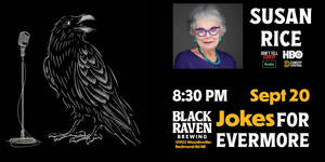 Comedy! Susan Rice Live at Black Raven Brewery!