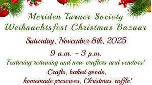 Weihnachtsfest Christmas Bazaar by the Meriden Turner Society