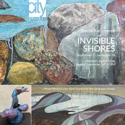 Invisible Shores: Mixed Media and Clay Work by Sheila Kaczmarek