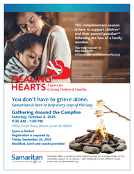 Samaritan Hosts Healing Hearts: A Space for Grieving Children and Families