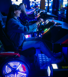 Grub Down & Game On at Wonderverse