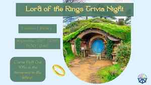 Lord Of The Rings Trivia Night: A Hobbit's Day Celebration (Registration Required)