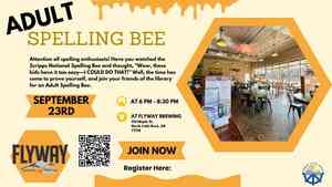 Adult Spelling Bee (Registration Required)