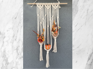 Patchwork Presents Macrame Fall Plant Wall Hanging Craft Workshop