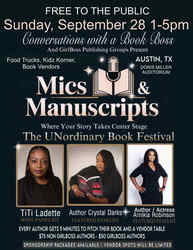 Mics & Manuscripts- The UnOrdinary Book Festival