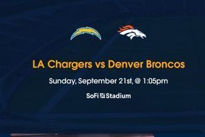 2025 LA Chargers vs Denver Broncos Tickets
