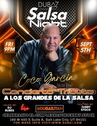 Salsa Night with Orquesta Coco Garcia – Live at Dubai UT! 🎶