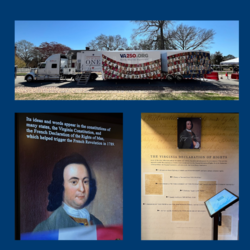 VA250 Mobile Museum at Gunston Hall