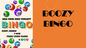 Boozy Bingo at NYBP Beer Lodge
