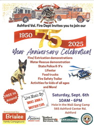 Ashford Vol. Fire Department's 75th Anniversary Celebration
