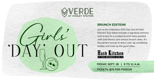 Girls Day Out with Hash Kitchen