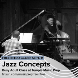 FREE Jazz Concepts for Busy Adults Intro Class