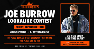 Joe Burrow Lookalike Contest at Killer Queen