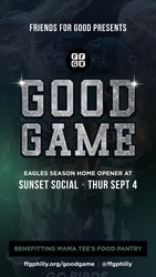 The Good Game: Eagles Opener Watch Party with a Purpose