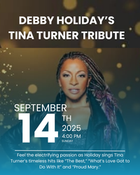 Debby Holiday’s Tina Turner Tribute